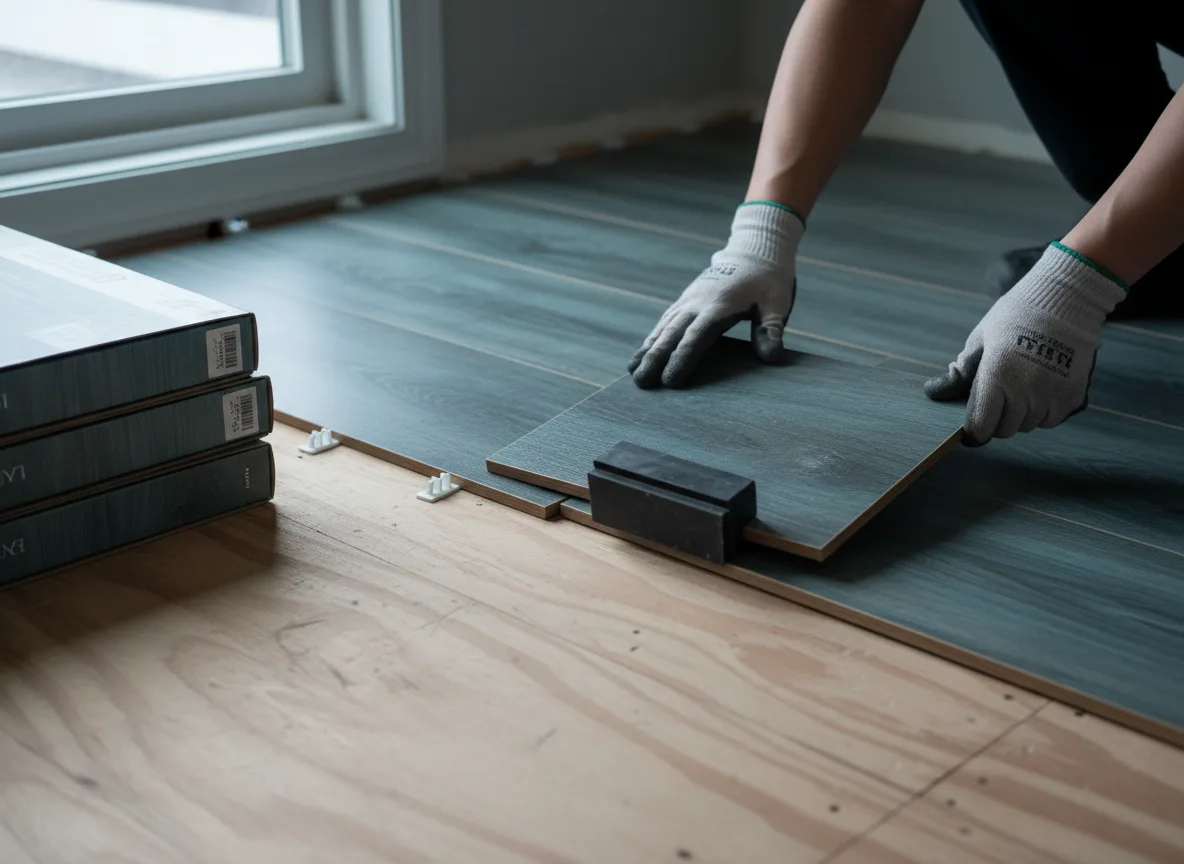 Luxury Vinyl Plank Installation company in Wilsons, VA